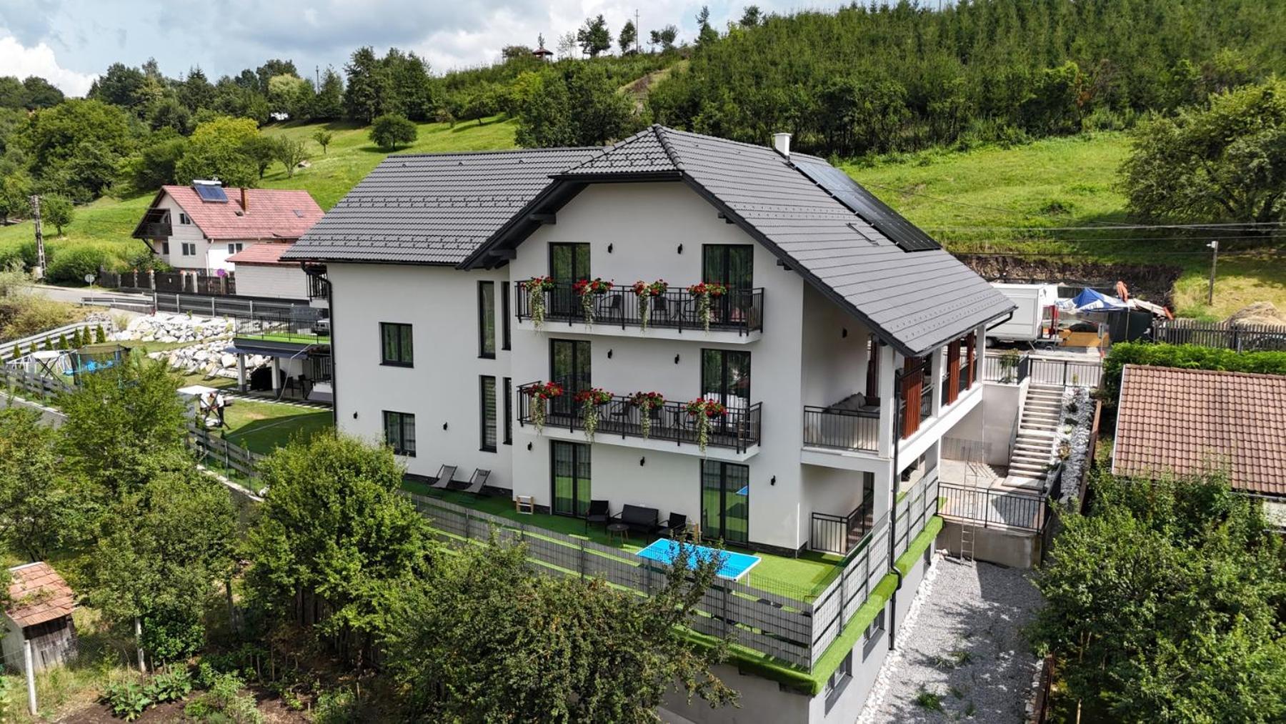 Pensiunea Royal Panzio Praid Exteriör bild
